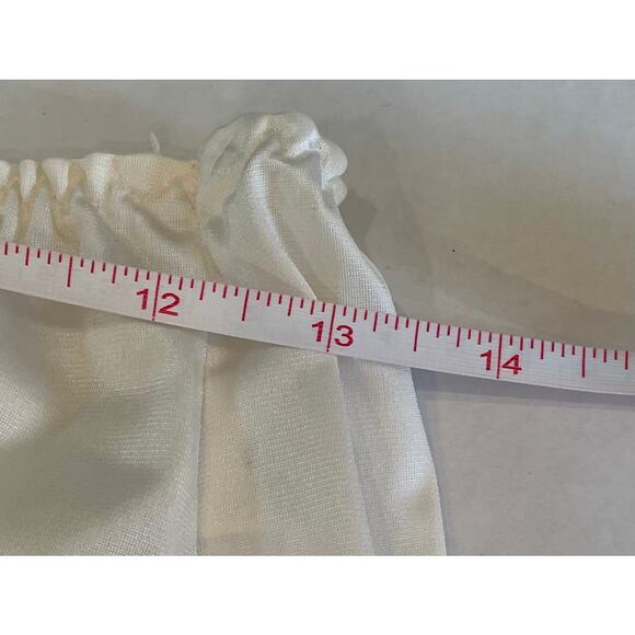 Vintage Vanity Fair Ivory Satin Slip Skirt, 11-717, Size XL - Picture 9 of 10